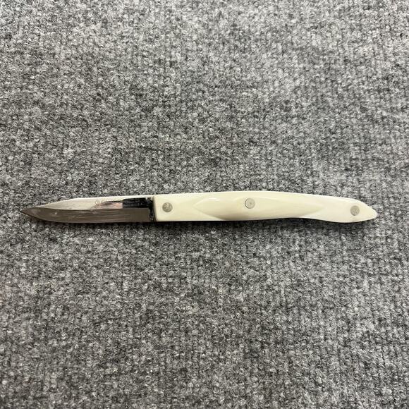 Cutco 1720 KC Paring Knife White Handle USA Made Olean NY Kitchen Tool - Picture 1 of 6